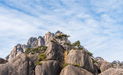 mountains and clouds
Huangshan, China