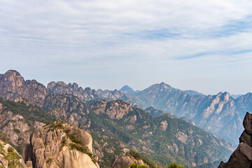 mountains and clouds
Huangshan, China