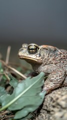 Obraz premium Close up of Toad Amphibian Reptile Wildlife Nature Photography