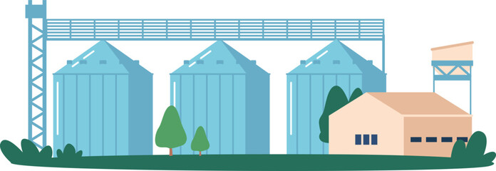 Granary storehouse grain elevator factory © Pavlo Syvak