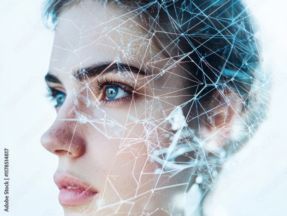 Poster digital identity verification strategies for global security technology visual art innovative enviro
