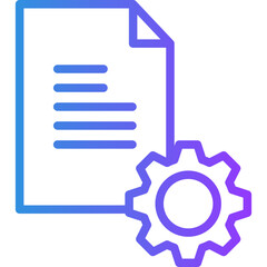 File Processing Icon