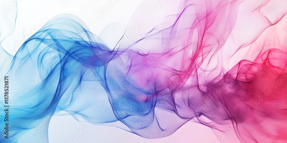 Poster abstract fluid design in vibrant colors creating a textured background for digital content and messa