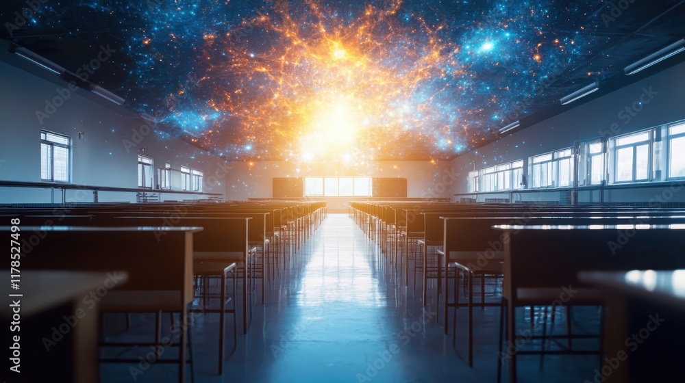 Poster innovative data analytics learning experience in a modern classroom environment focusing on e-learni