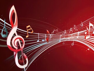 music notes on transparent background	
, notes