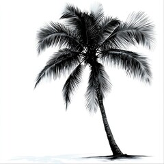 Majestic Palm Tree Silhouette