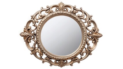 Antique silver picture frame with ornate vintage design and wooden border