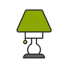 lamp icon vector illustration
