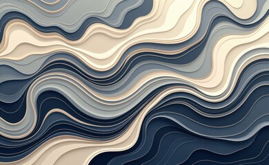 Obraz premium An abstract, intricate network of lines and shapes, creating a mesmerizing and dynamic visual pattern.