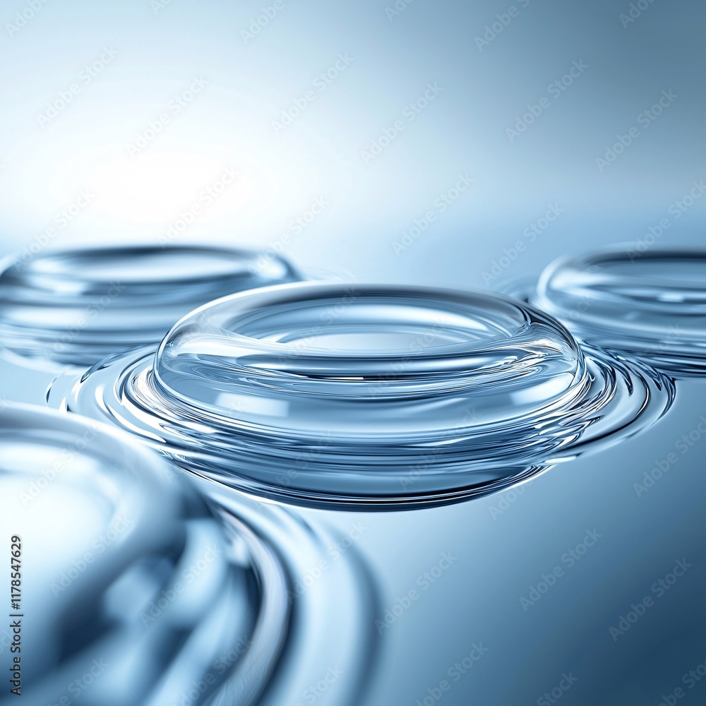 Poster equity leverage implications, intricate data patterns on abstract liquid-like surfaces
