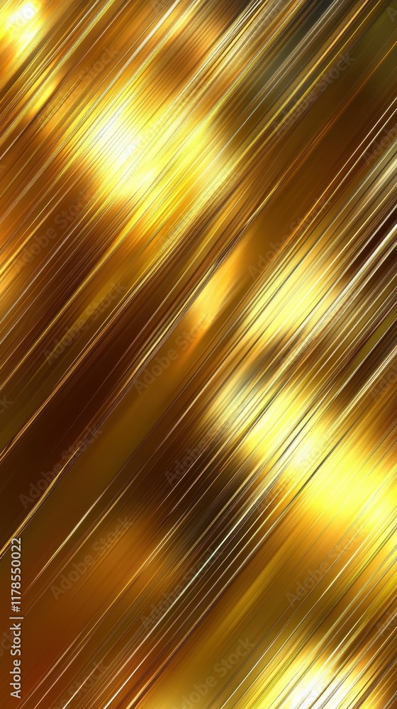 Poster vibrant gold and yellow textured background with bold metallic highlights creating a lively and luxu