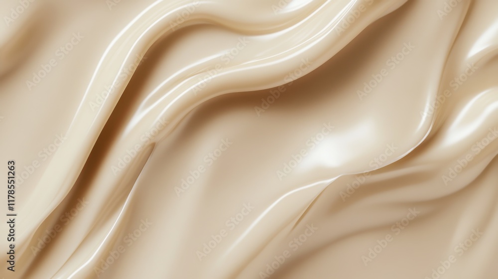 Aufkleber Soft beige background with a seamless texture perfect for creating a warm aesthetic in design projects