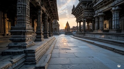 Sunrise over kathmandu durbar square a historic perspective on ancient architecture and culture