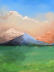 artistic mountain view type s13  