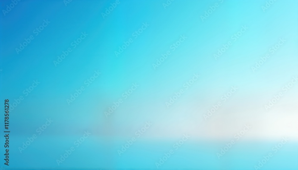 Aufkleber smooth gradient blue background design. elegant, rich cyan tones create subtle transitions. ideal fo