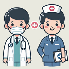 doctor and nurse