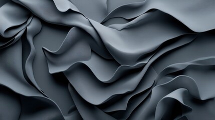 Obraz premium Abstract gray gradient with smooth, flowing transitions