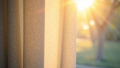Soft morning light filters through translucent fabric, softlight, soft focus, gentle hues