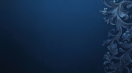 Beautiful dark background with floral elements