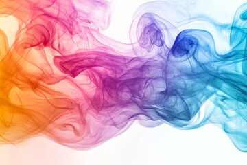 Obraz premium A smooth and vibrant abstract background featuring colorful swirling effects. Ideal for creative projects, this design adds a dynamic and artistic touch.