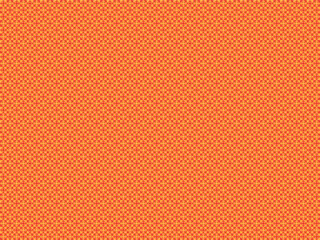 Wrapping paper featuring a pattern with orange, red, yellow, and brown motifs.