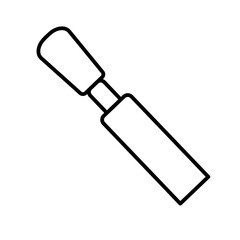 wooden chisel