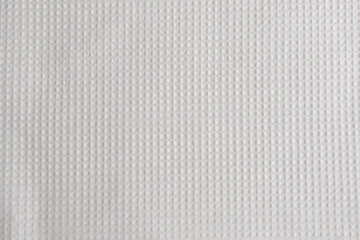 Textura de servilleta de papel blanca con cuadrícula absorbente