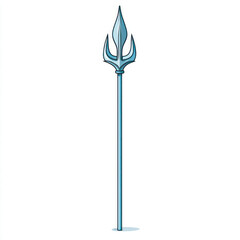 side view of a minimalist trident