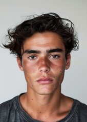 Obraz premium Brazilian men photo face photography.