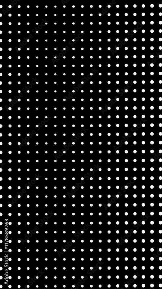 Aufkleber black and white dotted pattern creating a visually striking design for artistic backgrounds and text