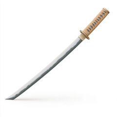 side view of a minimalist sword simple vector