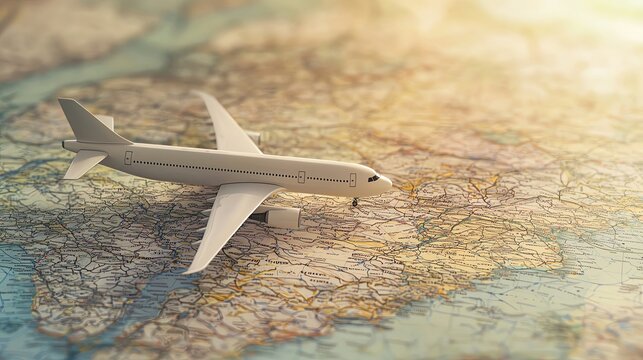 Comprehensive travel insurance, international medical coverage, 3D illustration