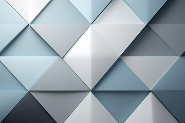 Obraz premium Eye catching White and Grey Background with Pale Geometric Shapes sculpture straight business
