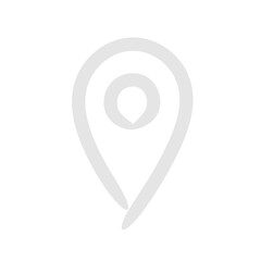 Travel logo white element transparent	