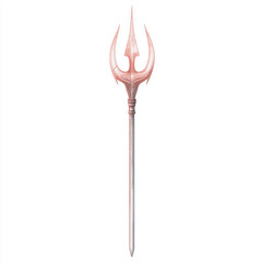side view of a minimalist trident