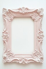 Pale pink Renaissance frame vintage art decorative letterbox.