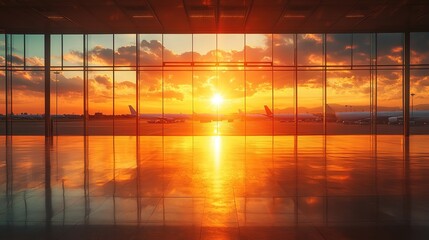 close up As sun rose on a bright summer morning, family eagerly embarked on their long-awaited vacation, capturing bustling airport scene from a wide-angle view, filled with anticipation, Hd image