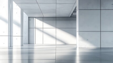 Obraz premium White mockup advertising billboard in subway station