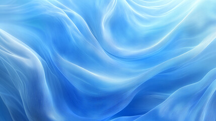 Obraz premium abstract blue background, wavy abstract blue lines in wave shape, data flow concept