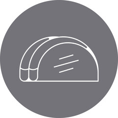 Loaf of Bread icon single vector illustration