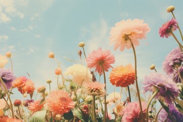 Obraz premium Flowers outdoors blossom nature.