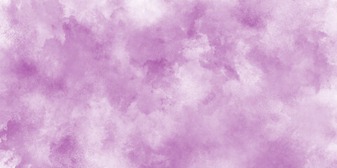 grungy old rough paper vintage style color stained watercolor texture illustration, Soft and cloudy blurry watercolor background with clouds, violet or purple color grunge paper texture soft clouds.