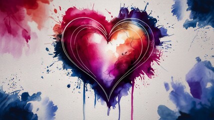 abstract watercolor background