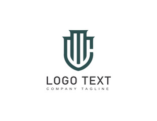 Letter m monogram business logo design icon element vector
