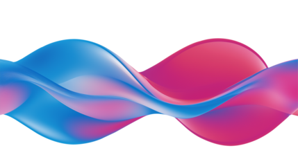 Abstract colorful wave pattern background isolated background 