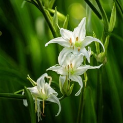 Fototapeta premium Amazon lily flowers