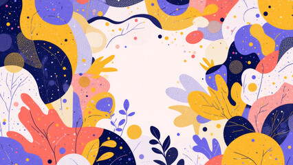 vibrant absract illustration texture background