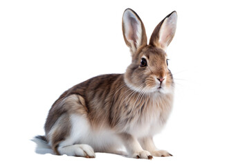 Adorable Fluffy Brown Rabbit