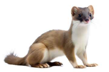 Adorable Stoat Posing