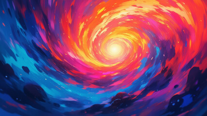Fototapeta premium vibrant absract illustration texture background